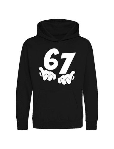 Kinder hoodie aufdruck - kinder, "67"