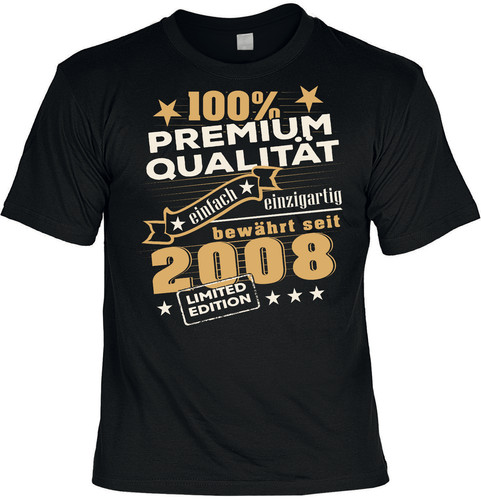 Lustiges shirt zum 18 - t-shirt,