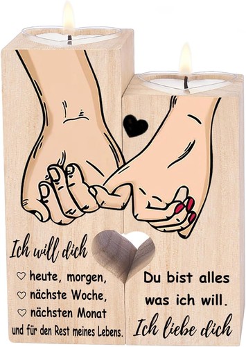 Geschenk kerzenständer - geschenk,