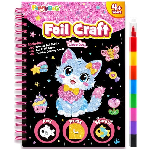Foil art bastelset kinder - art,
