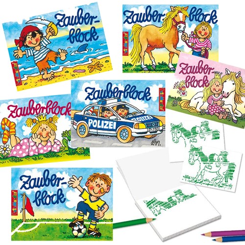 Zauberblöckchen als mitgebsel - zauberblöckchen,