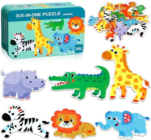 Kinderpuzzle teile tiere - 6,