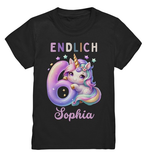 Jahre einhorn shirt - 6,
