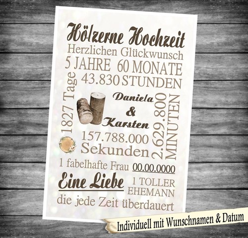 Urkunde karte hölzerne - urkunde,