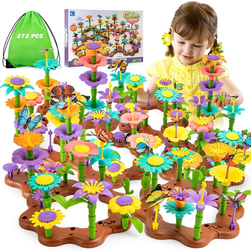 Montessori blumen bausteine - montessori,