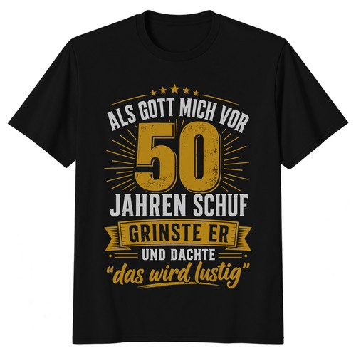 Geburtstag shirt herren - 50,