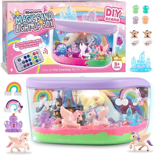 Einhorn kinder bastelset led - bastelset,